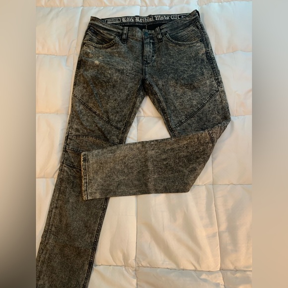 Rock Revival Sohan Grey Men’s Jeans. - Picture 3 of 6